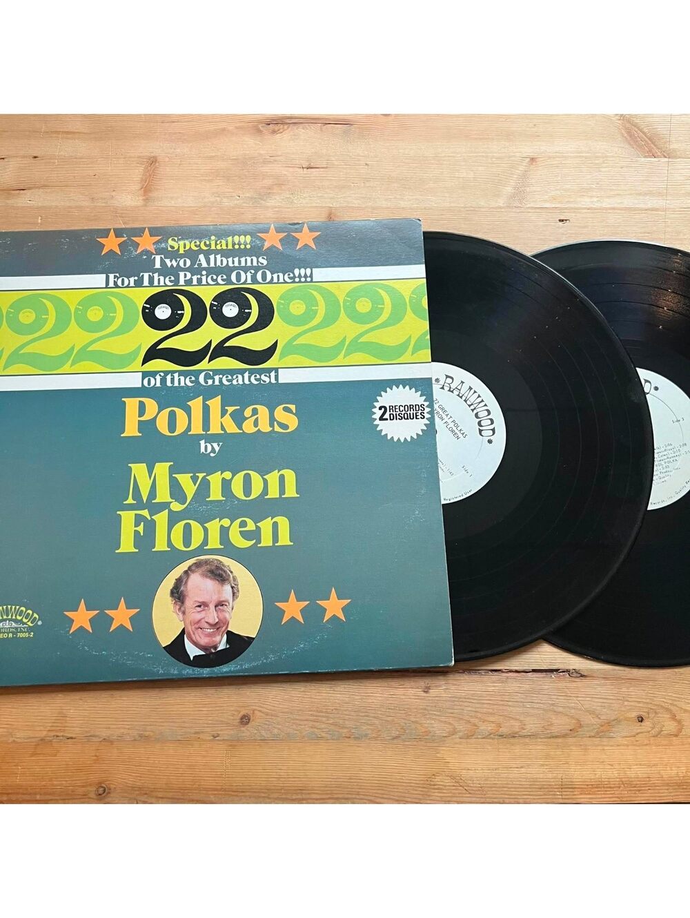 Myron Floren - 22 of the Greatest Polkas 33rpm VG+ VR15